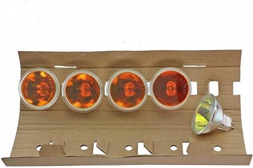 Dimplex Opti-Myst Series Halogen Bulbs, 4 Pack (Model: RB400), 153 BTU, 12 Volt, 45 Watt by DIMPLEX - Image 2