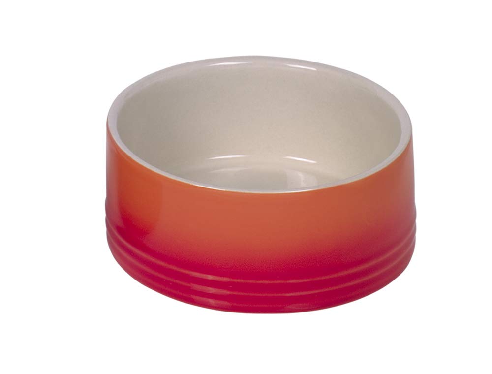 Nobby Keramik Napf Gradient, orange Ø 15 x 6 cm, 0,55 l, 1 Stück