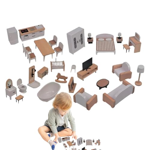 Mobilier de maison de jouet réaliste : la solution contre l'ennui des enfants en garderie