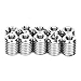 10Pcs Stainless Steel Thread Inserts Reducing Nut Repair Tool Kit for Accurate Thread Restoration and Fastening