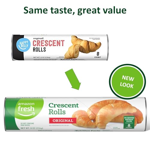 Amazon Fresh Amazon Brand, Happy Belly Original Crescent Rolls thumb #1