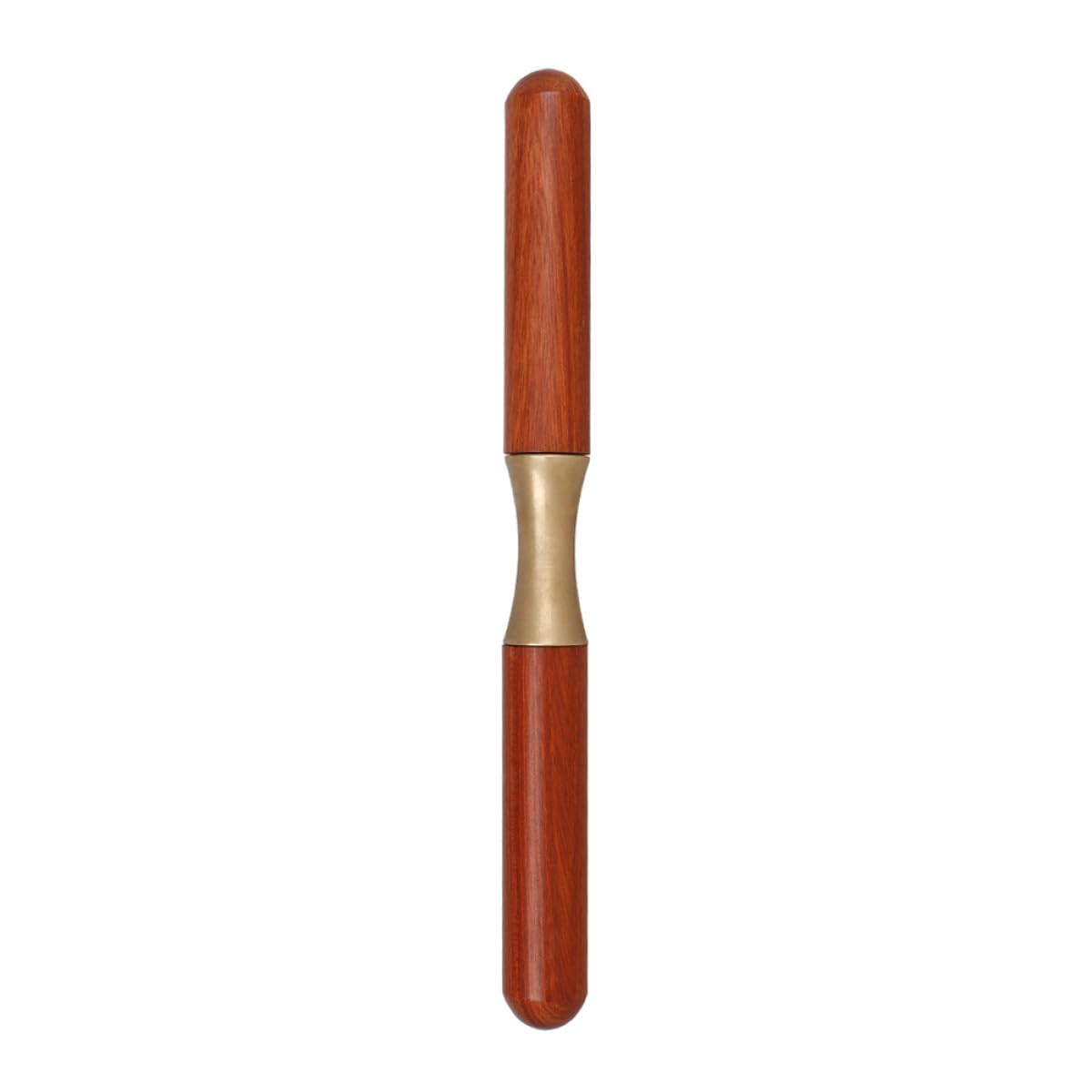 MAGICLULU Presswerkzeug mit Holzgriff zur Dellenreparatur an Trompete und Posaune Verschleißfestes Metall und Holzmaterial für Musikinstrumentenzubehör