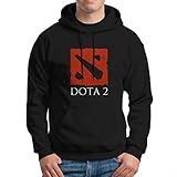 Yuhui Dota 2 Black Unisex Hoodies Size L