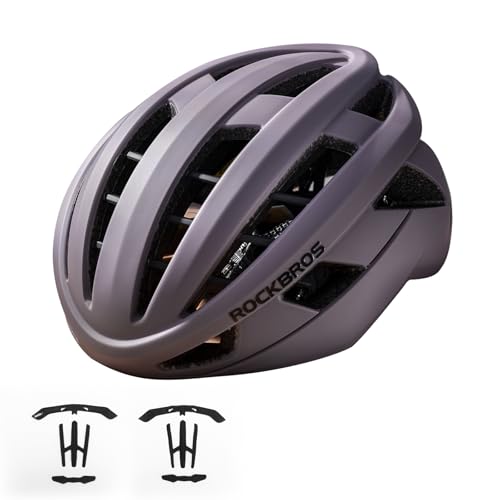 ROCKBROS Cycling Helmet, Adjustable, Lightweight, M/L