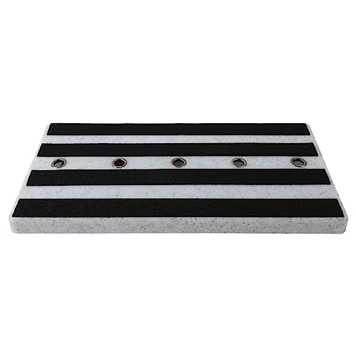 SEAFRONT Guitar Effect Pedal Board Large Pedal Board with Easy Connection Sufficient Space for Multiple Effect Pedals DIY Fastener