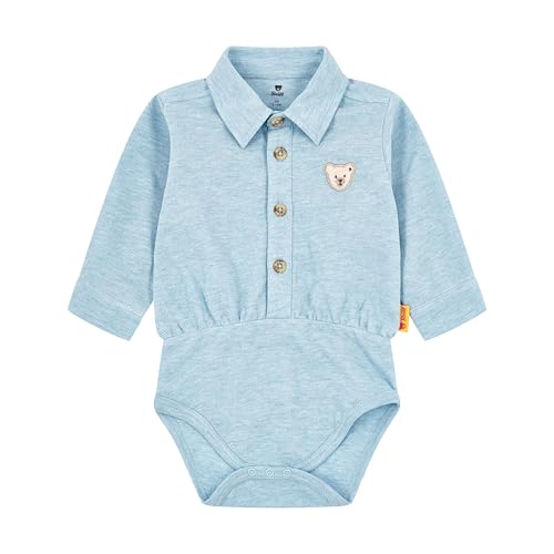 Body chemise à manches longues Steiff en coton premium pour bébé garçon