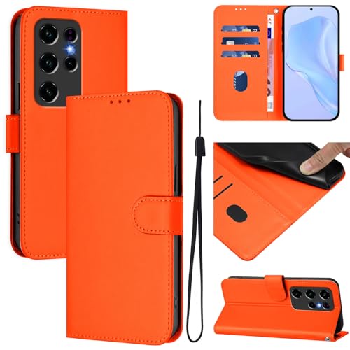 �X�}�z�P�[�X �Ή��@�� for Oukitel C2 �t���b�v�X�^���h�J�[�h�X���b�g [PU���U�[ + �V�F��] Orange