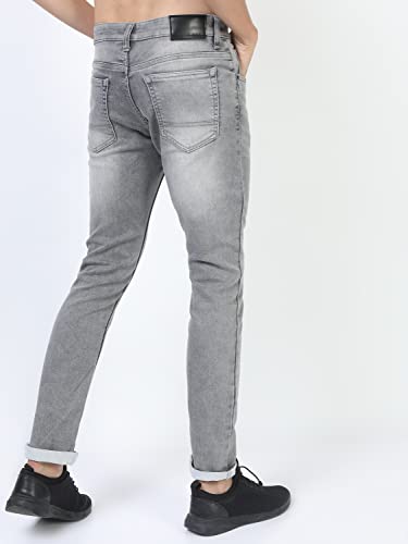 Image of KETCH Men Mid Rise Slim Fit Mid-Rise Jeans (Stretchable)