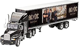 Revell GmbH 07453 AC/DC Tour Truck & Trailer With Accessories, 1:32 Model Kit
