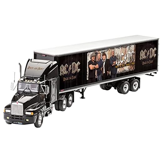 Revell- Set de Regalo AC/DC Tour Truck Rock Or Bust Camionetas ACDC Kit Modelo, Multicolor (07453)