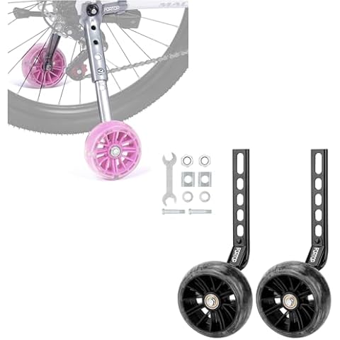 FORTOP Single Speed Bike Training Wheels and Variable Bike Training Wheels Discount Combination Cover
