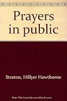 Prayers in public B0007IXV4M Book Cover