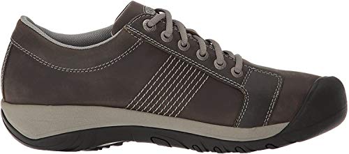 KEEN Men's Austin Hiking Shoe, Gargoyle/Neutral Gray, 11.5 M US