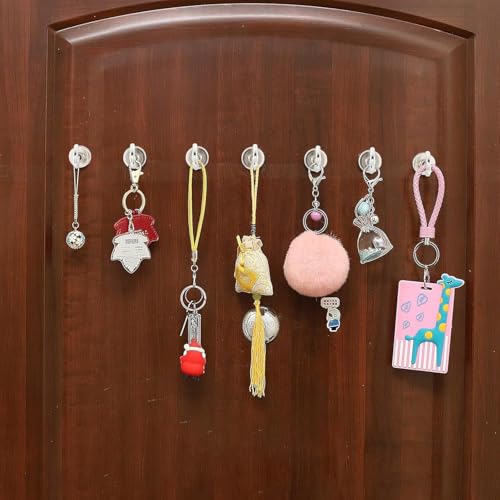 Image of 2 PCS Heavy Duty Magnet Hook for Fridge Chrome Coated Super Strong Magnetic Metal Hook for Kitchen Cruise Cabin Classroom Office Garage Refrigerator Hook for Hanging Keys Towels Cups
