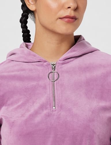 Image of Max Women Polyester Textured Hooded Sweatshirt