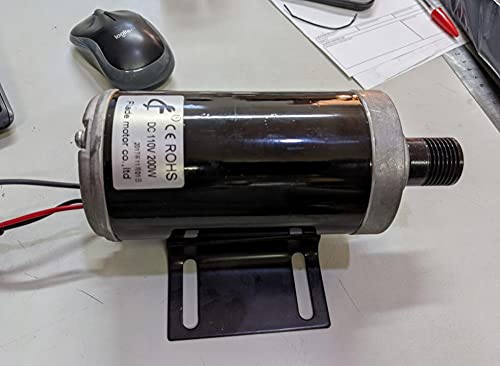 Davitu DC Motor - Treadmill Precise DC 110V 200W motor - (Voltage(V): install hole80mm)