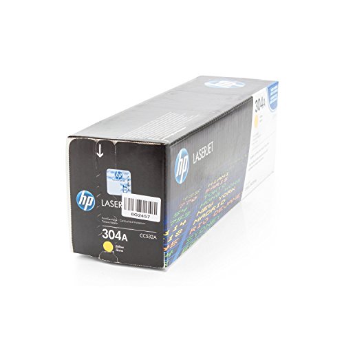 Toner HP CC532A jaune pour réussir les impressions de vos dossiers de projet