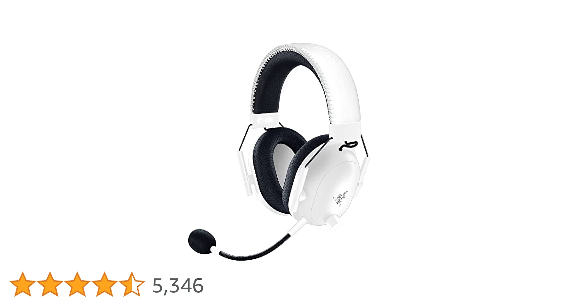 Razer BlackShark V2 Pro ホワイト アップグレードモデル Razer BlackShark V2 Pro White Edition(アップグレードモデル
