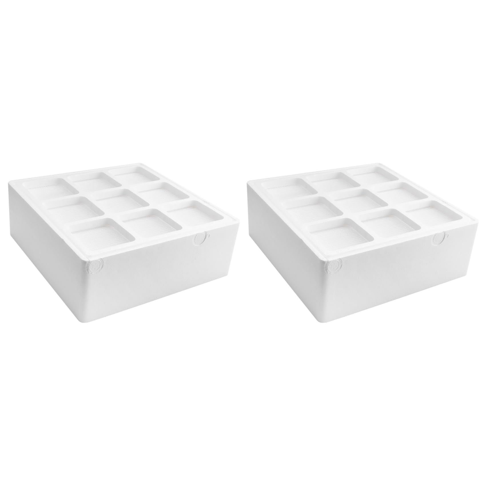 Hndhbfgrt 2X HEPA Filter for HealthPro 100/250 Air Purifier Filter Elements Replacement Accessories Parts