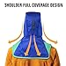 TRQWH Welding Hood Neck Protection - Heat and Abrasion Resistant Protective Head Cover, Welding Caps with Neck Shoulder Drape (Blue)