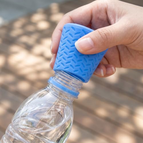 3 Pack Cabezal de Ducha Portátil para Botellas de Agua, Adaptador para Botella de Viaje compatible con la mayoría de Botellas de Plástico para Camping, Senderismo, Playa y Limpieza de Mascotas miniatura 6