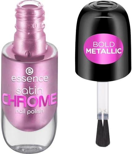 essence satin CHROME nagellak, dekkend, snel resultaat, hooggepig...
