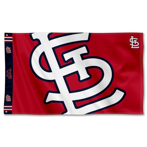 St. Louis Cardinals Printed Header Flag 3x5 Banner