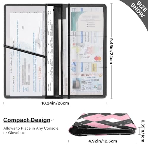 Organizador para carro de piel miniatura 3