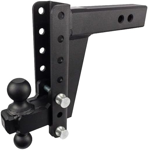 Generic 2.5" Heavy Duty Adjustable 8" Drop Hitch