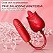 The New Rose 2 in 1 Adult Tool Waterproof Modes Toy Electric Function Machine Party Birthday Gifts-US in Stock.rSG1019, Red