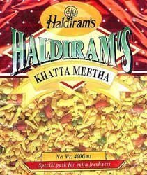 Haldiram's Khatta Mitha - Bocadillo indio de 7 onzas por Haldiram
