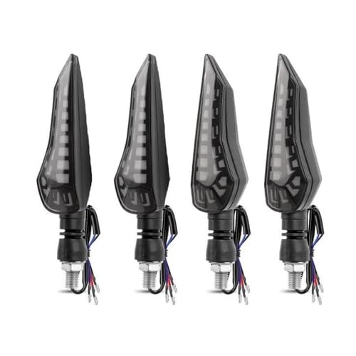 Feu de jour moto LED M10 séquentiel 12V au design profilé et compact
