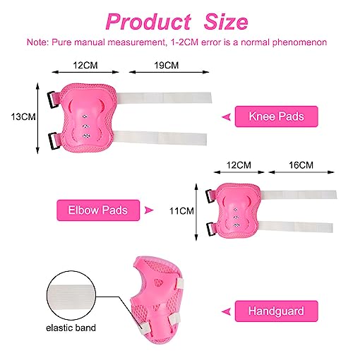 flintronic Kids Knee Pads Elbow Pads Wrist Guards set, 6 in 1 Protective Gear Set, Comfortable & Easy to Install Scooter - Image 2