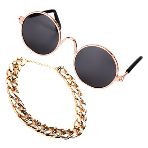 Set de Gafas y Collar para Mascotas POPETPOP