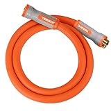 YAMATIC Heavy Duty Short Garden Hose 5/8 in x 5 ft with Swivel Fitting, Super Flexible Leader hose,All-weather, Lightweight, Burst 600 PSI