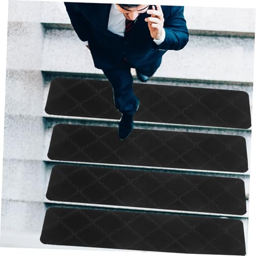 Tapis escalier auto-adhésif anti-glisse pour marches bois