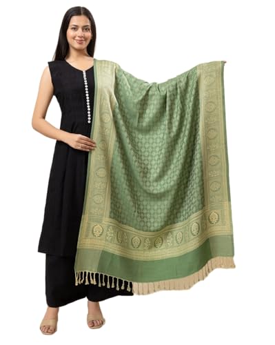 Image of Wrap me Warm Shawl for Women | Soft Viscose Acrylic Poly Wool Shawl - Warm & Lightweight Winter Wrap - Stylish Ethnic Stole for Women - 1010