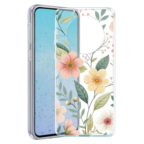 YonderYM Case Compatible with Huawei Mate 50 Pro, Shockproof Thin Cover, Yellowing-Resistant Slim Transparent TPU Phone Case Patterns17