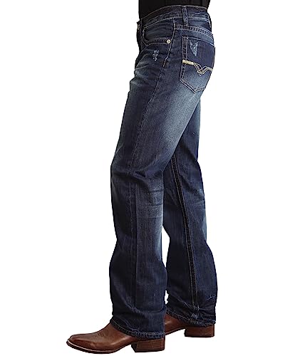 Stetson Men's Modern Fit V Stitched Jeans Big and Tall2