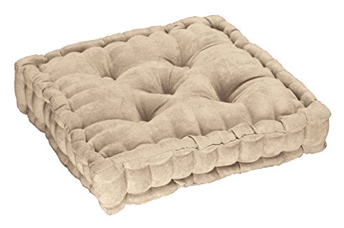 Fox Valley Traders Tufted Booster Cushion, Natural