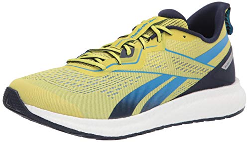 Reebok Men's Forever Floatride Energy 2 Running Shoe, Chartreuse/Vector Navy/Horizon Blue, 9.5