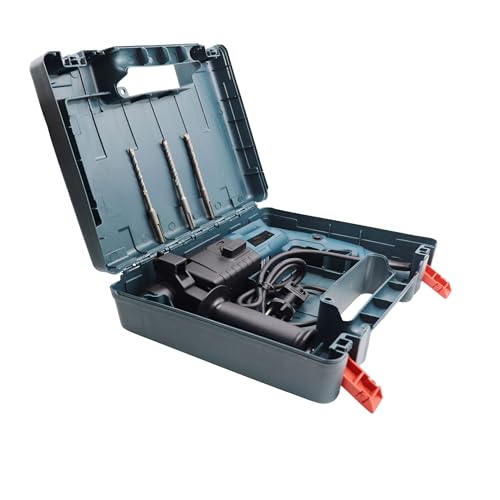 Image of Hillgrove HGCM999M3 All Purpose 20mm Hammer Impact Drill Machine Forward /Reverse Rotation with 3 Bits for Making Holes in Metal /Wood /Concrete Hammer Drill (20 mm Chuck Size, 750 W)