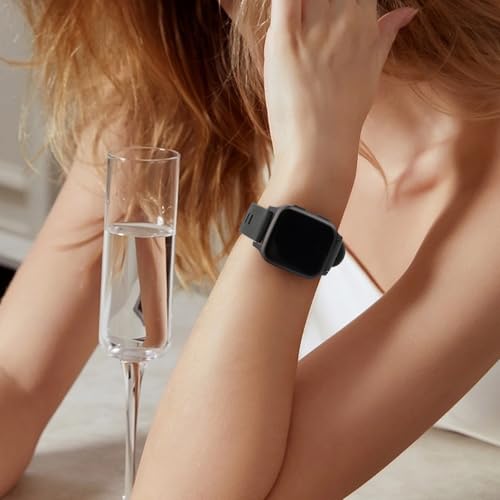 Image of Tobfit 20mm Straps Compatible with Garmin Forerunner 165 /165 Music, Forerunner 55 /158,245 /245 Music, 645 /645 Music Band for Women Men, Silicone Strap for Garmin Watch