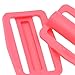 Zxpjkyu 2 Pieces Scuba Diving Weight Belt Slide Keeper Stopper Harness Belt Retainer for Dive Gear, Pink