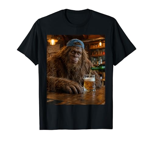 Bigfoot Drink Beer Funny Sasquatch Meme T�V���c
