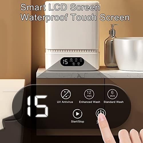 Combinación de lavadora y secadora portátil lavadora mini compacta ideal para apartamentos autocaravanas y pequeños espacios de vida