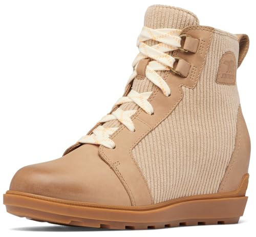 Sorel Women's Evie II NW Lace Boots - Dusty Tan, Gum 2 - Size 6.5