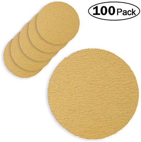 Hurricane STORM, 3" Hook and Loop Sanding Discs, 80 Grit, Pack of 100