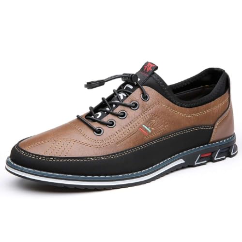 Image of Men's Oxford Business Casual Shoes Office Loafers Dress Comfort Driving Shoes