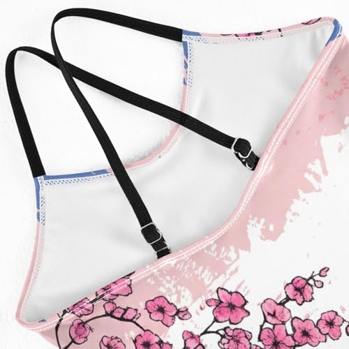 Vintage Paris Eiffel Tower Girls One Piece Swimsuits, Spaghetti Straps, Cross Back Design, Ages 3T4